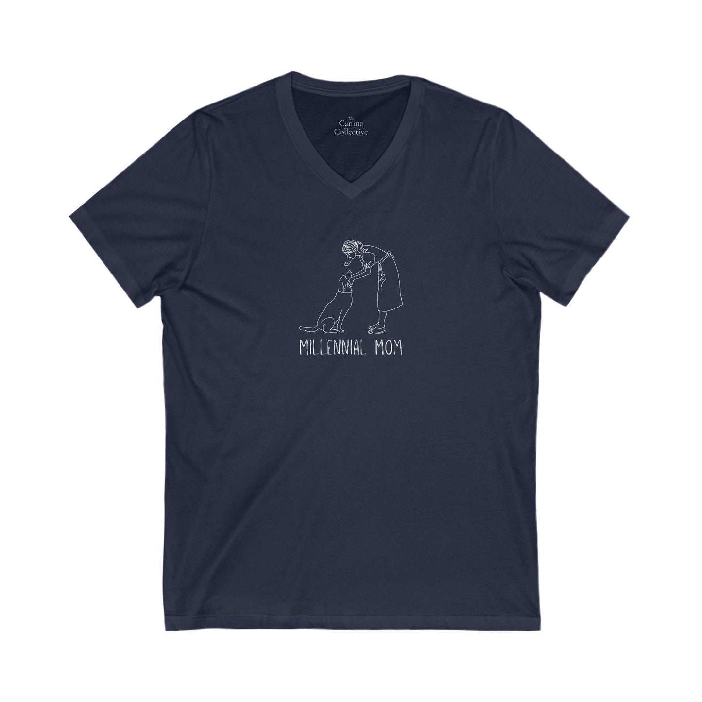 Millennial Mom V-Neck Shirt