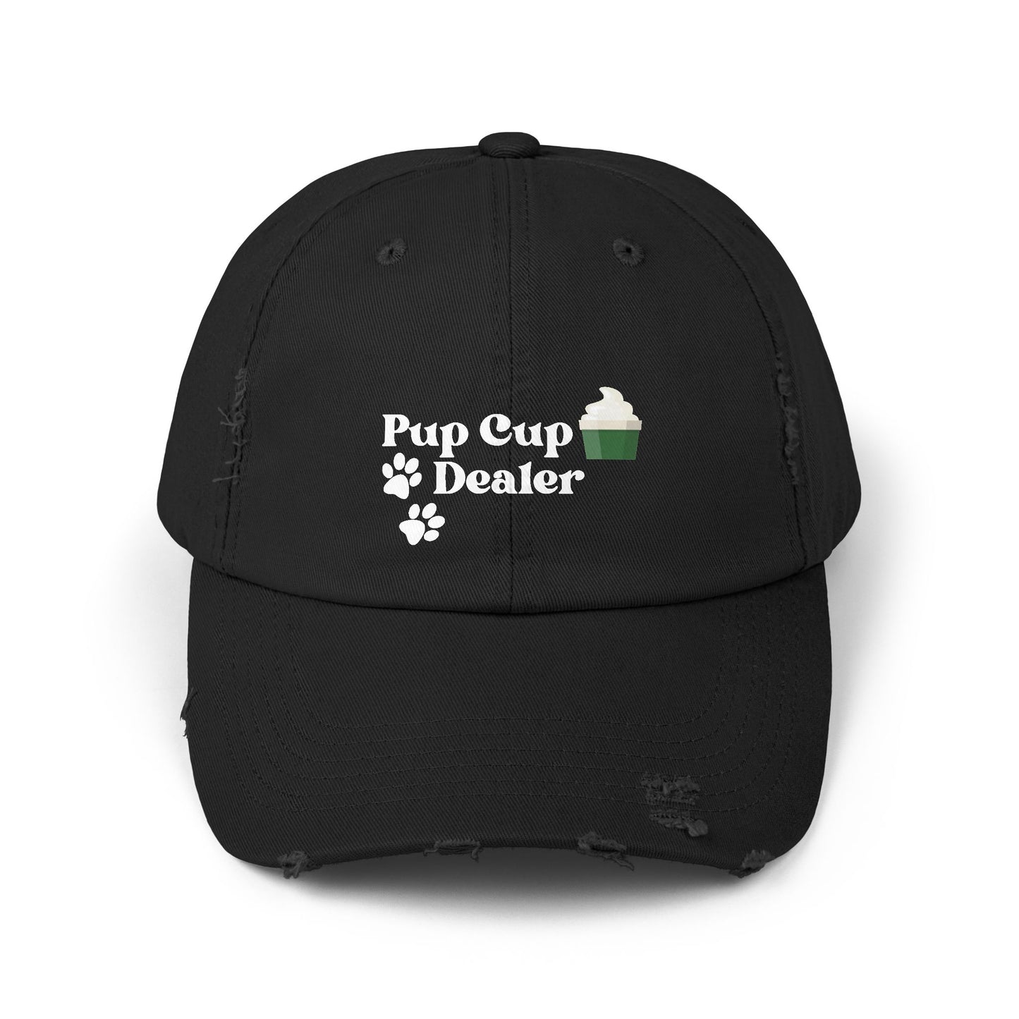 Pup Cup Dealer Distressed Cap