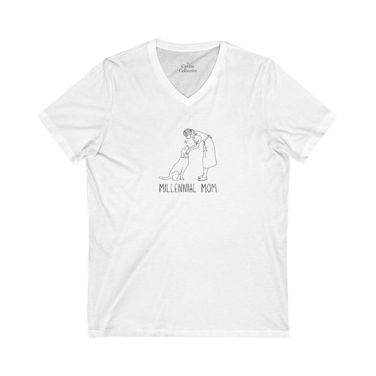 Millennial Mom V-Neck  Shirt